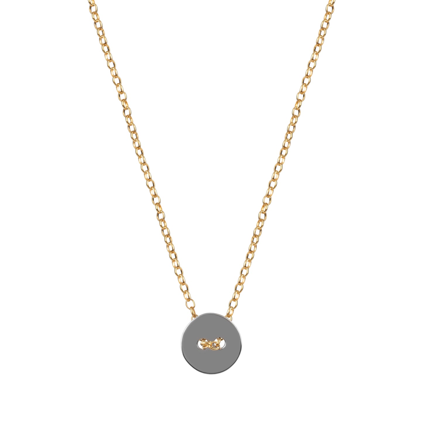 Colar Botão Pequeno